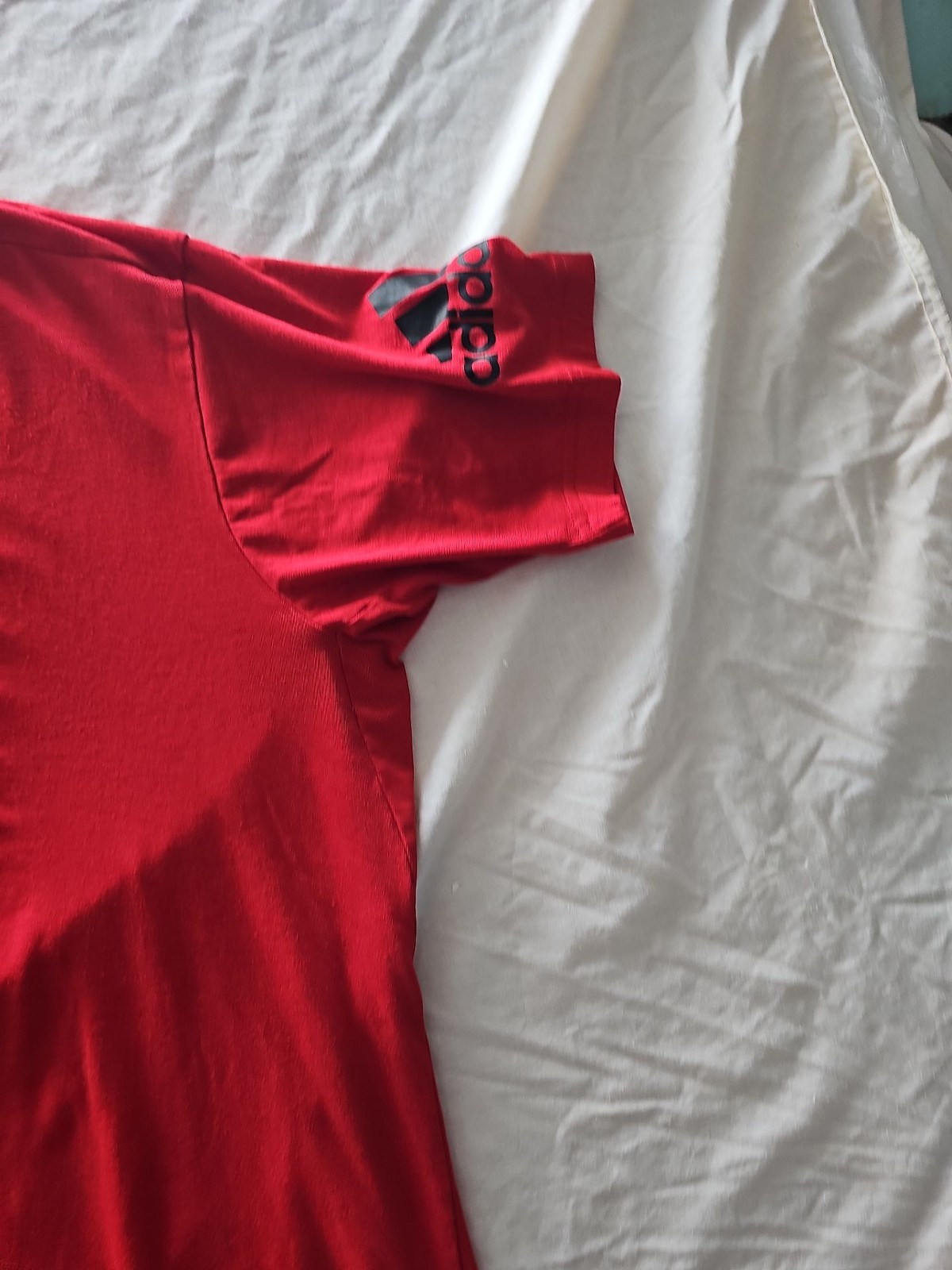 Adidas Prime Climalite Red Performance T-Shirt image 3