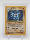 MACHAMP 1999 POKEMON BASE SET 1ST EDITION HOLO RARE #8/102 Q5677