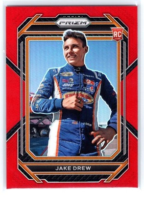 2023 Panini Prizm #43 Jake Drew Red Prizm RC Rookie