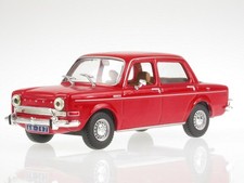 Simca 1118 USA 1969 red diecast model car IXO 1/43