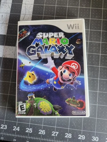 Super Mario Galaxy Nintendo Wii Game Disc+Case Complete CIB Tested ✅