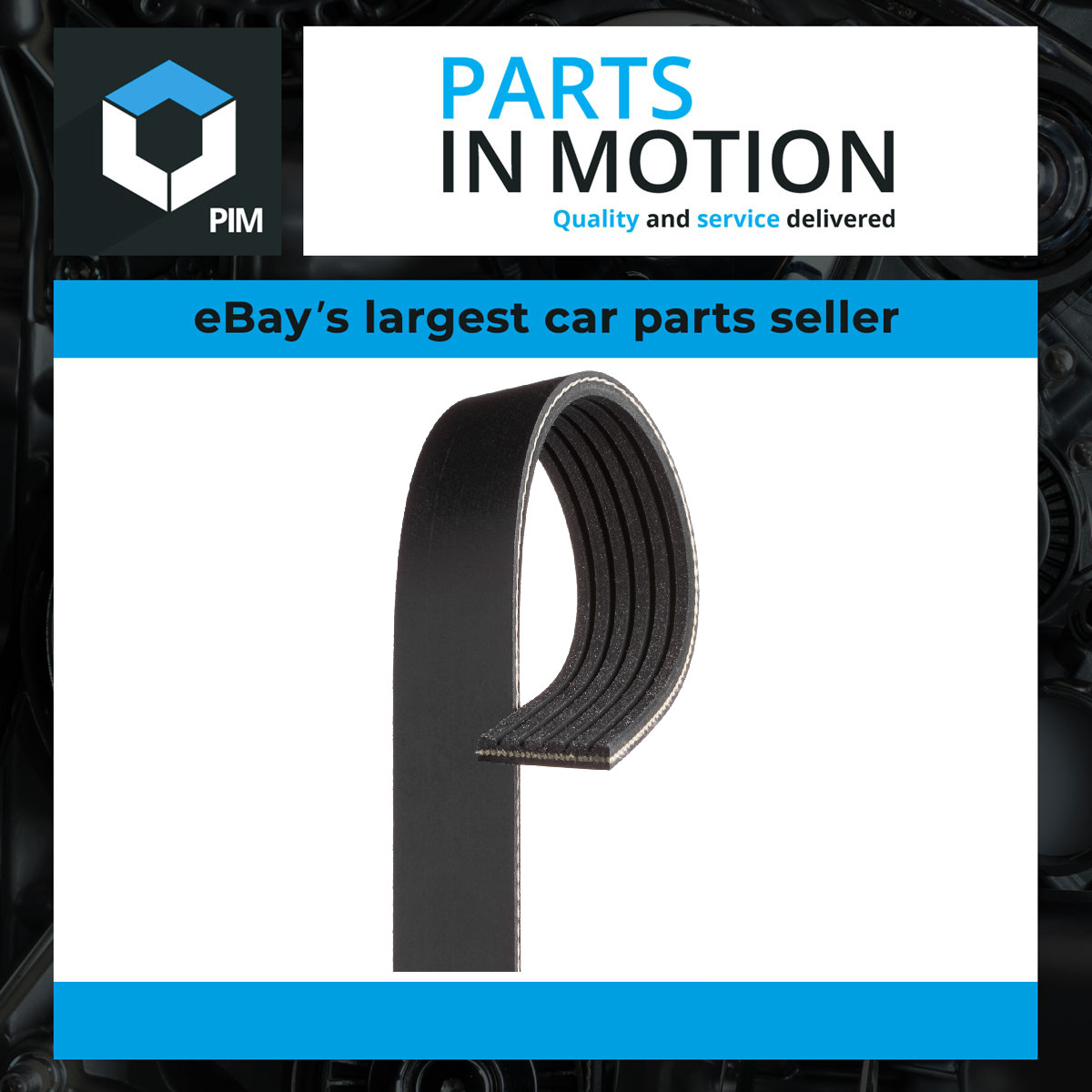 6 Rib Multi V Drive Belt fits TOYOTA PROACE 1.6D 2016 on Gates Quality New
