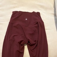 Lululemon Size 2 Legging Burgundy