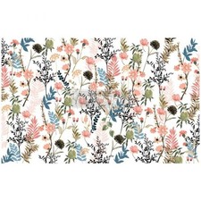 Decoupage Tissue Paper, Pretty Meadows, Redesign with Prima 19.5" x 30"