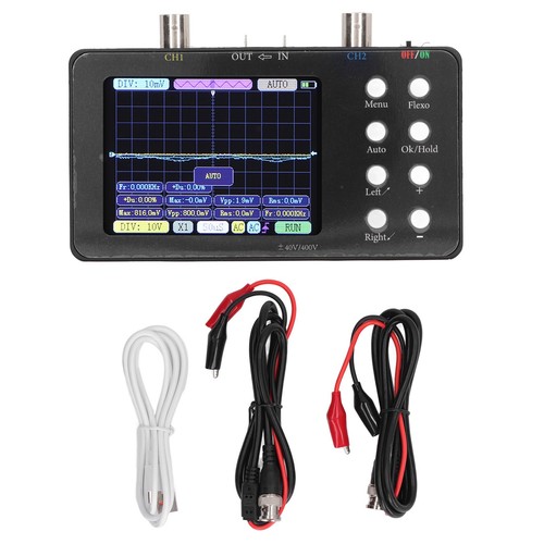 Digital Oscilloscope 2 Channel Portable Signal Generator 2Mhz Bandwidth 50M BST - Picture 7 of 22