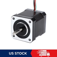 STEPPERONLINE 1x Nema 17 Stepper Motor 59Ncm(84oz.in) 2A 48mm Body 17HS19-2004S1