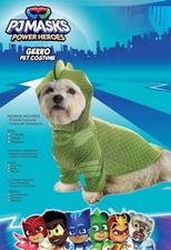PJ MASKS POWER HEROES - GEKKO Dog Costume - California Costumes - Sz S - NIB
