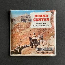 New, Sealed 1962 View-Master Grand Canyon North Rim/Kaibab Mule Trip   A362