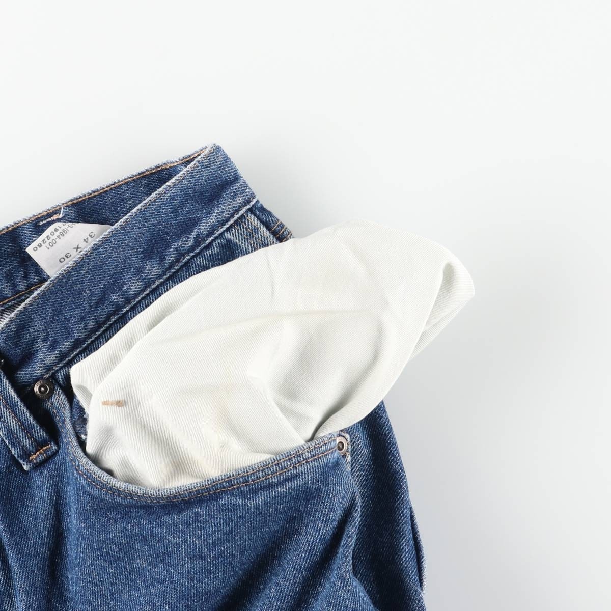 Used Wrangler RIGGS WORKWEAR denim painter pants men's size W34 thumbnail 9