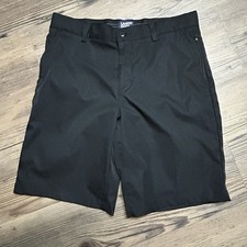 Lands End Boys Husky14 Shorts Black Performance