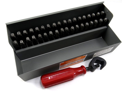 C. H. Hanson Greeenfield G21040 5/32''  Steel Stamp