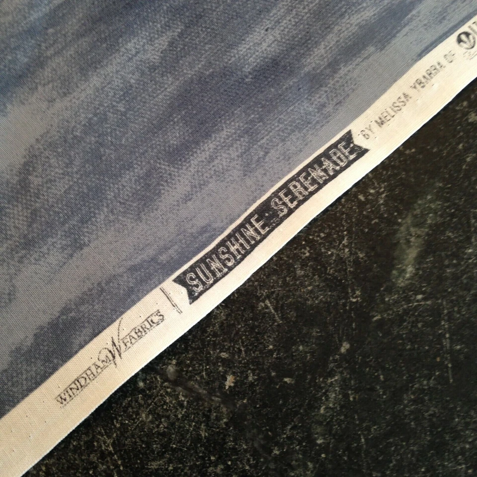 Iza Pearl Sunshine Serenade Quilt Fabric Gray Texture Solid Melissa Ybarra 40231 - Image 3 of 4