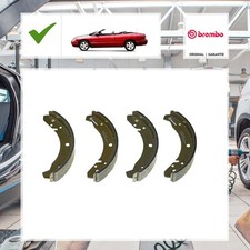 Bremsbackensatz Vorne, Hinten Brembo für VW Kaefer 1300 1.3 (11)