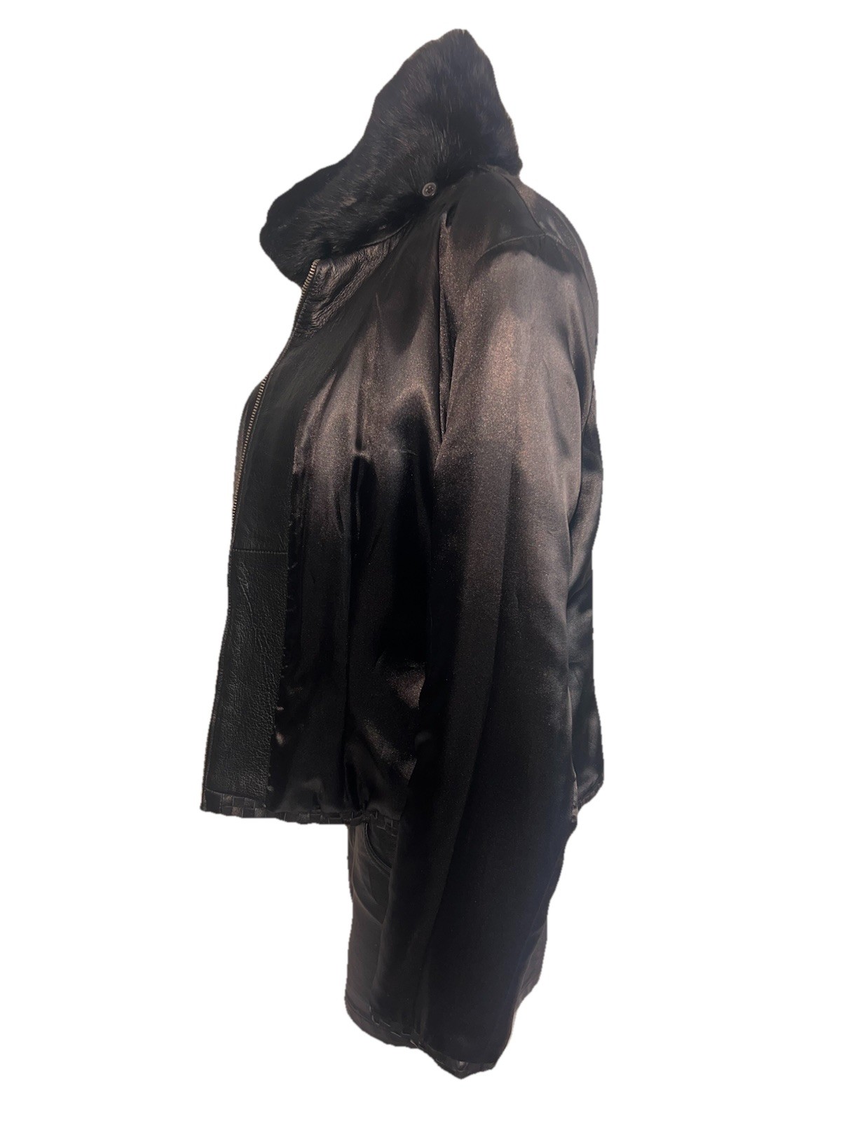 MARVIN RICHARDS Authentic Leather Jacket Black Ra… - image 19