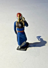 Figurine Ancienne Bateau Cuirassé WW1 En Plomb Creux - Échelle 112mm - Louis Roussy