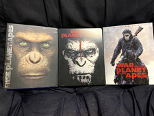 Planet of the Apes Trilogy Blu-ray  DVD Includes Steelbook Dawn of the Apes 