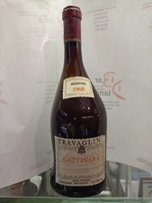 Splendida bottiglia. VINO GATTINARA TRAVAGLINI  1968 - DA COLLEZIONE.......