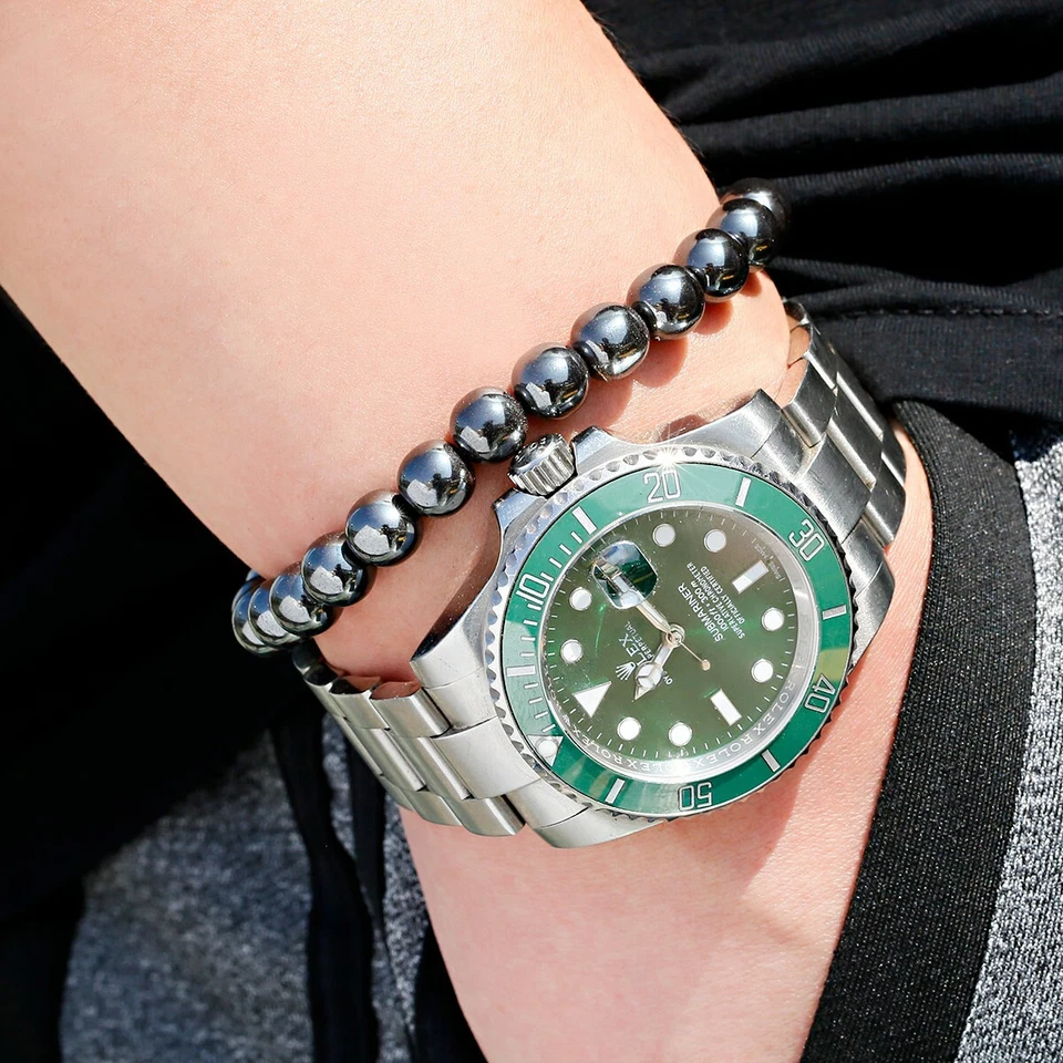 2pcs Smoking Cessation Bracelet Magnet Anti Smoke Bracelet Anti Anxiety Bracelet - Image 4 of 4