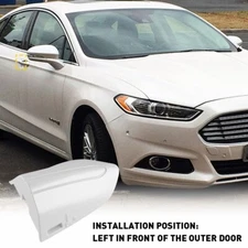 FOR FORD FUSION 2013-2020GE 2015-2021 DRIVER DOOR HANDLE KEY CAP-COVER-BEZEL