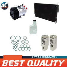 A/C Compressor & Condenser Kit Fits Honda Odyssey 2008-2010 10SR17C KTC7334-6