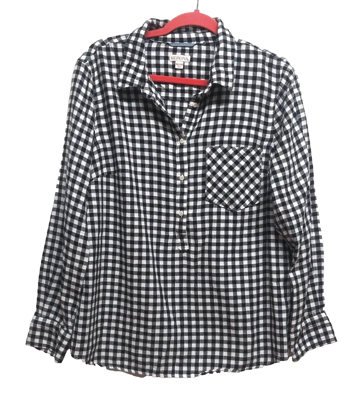 Cuadros Merona algodón Casual Women's