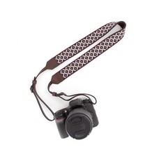 Leather DSLR SLR Vintage Camera Holder Neck Strap Belt Straps