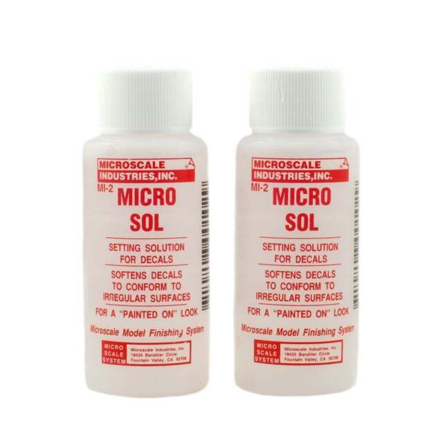 MicroScale Industries Micro Sol Decals Solution - Pack of 2