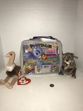 Ty Beanie Babies Official Club Platinum Edition Carrying Bag Stretch Lumber