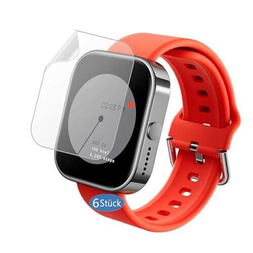 Frgnie Pellicola protettiva compatibile con CMF by Nothing Smartwatch (6 (S4F)