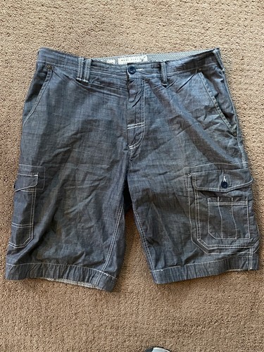 Marc Ecko Cut \u0026 Sew Blue Denim Cargo 