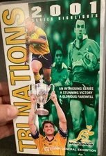 Rugby Union Tri Nations 2001 Series Highlights VHS VIDEO TAPE (Australian sport)