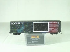 MICRO-TRAINS LINE N SCALE CONSTELLATION SERIES 60' BOX CAR SCORPIUS 10200210