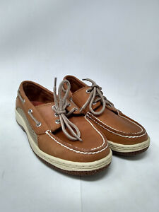 sperry billfish 3 eye tan beige