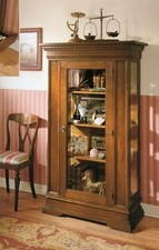 VETRINA VETRINETTA SOGGIORNO SALOTTO TINELLO NOCE MASSELLO 