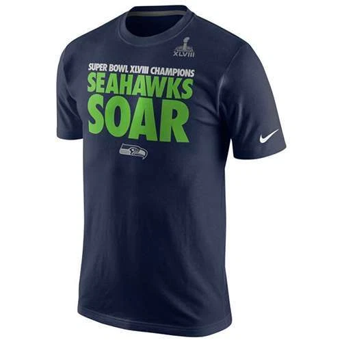 Nike Seattle Seahawks Super Bowl Champions Soar T Shirt eBay