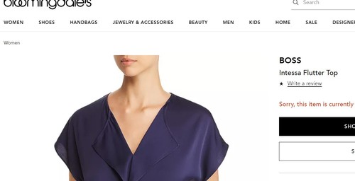 Boss Hugo Boss Intessa Flattertop 275 $ Tintenblau Gr. 10 Seidenmischung Stretch X13 - Bild 7 von 14