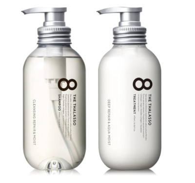 8 the Thalasso Shampoo and Treatment Different Set 475ml From Japan