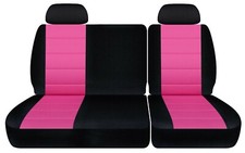 Car Seat Covers Fits 88-94 Chevy Ck 1500 Truck 4060 Front Bench With Headrests