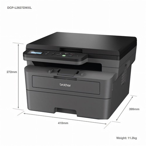Brother DCP-L2627DWXL A4 Mono Multifunktions-Laserdrucker (Scannen & Kopieren) schwarz - Bild 2 von 16
