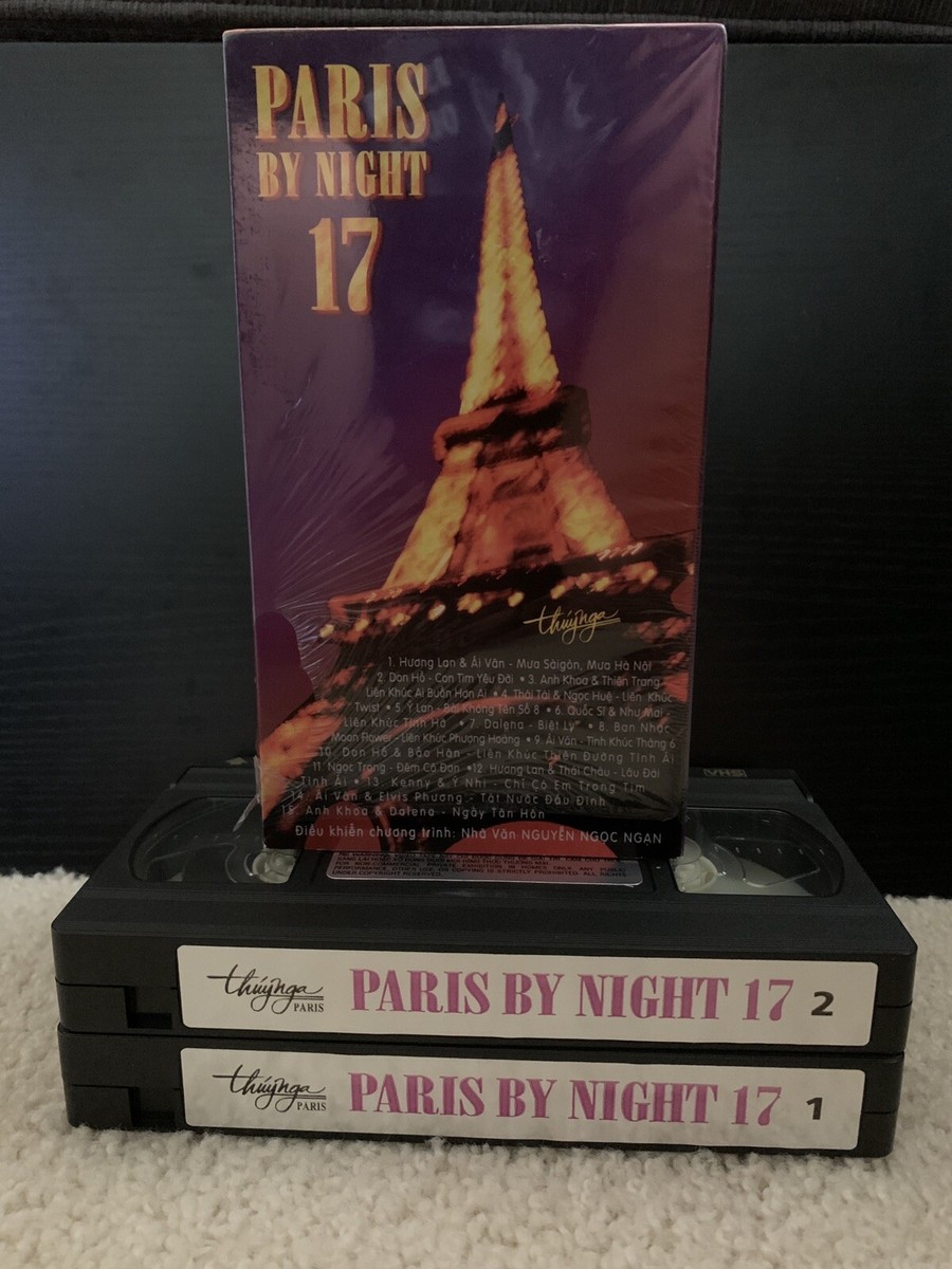 Very Rare, 1992 VHS Paris By Night #17, By Thuy Nga, Thai Chau