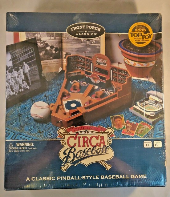 Front Porch Classics Baseball Pinball Style Game Original Circa Sealed eBay