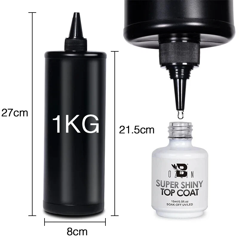 Gel esmalte base UV super brillante de larga duración 1 kg Foto 2 de 4