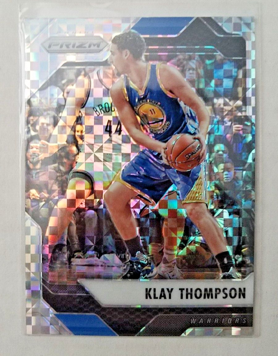 Klay Thompson 2016-17 Panini Prizm Starburst #283 Golden State Warriors B8