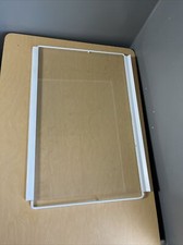 GENUINE OEM AMANA REFRIGERATOR GLASS SHELF COVER ASSEMBLY