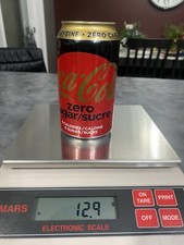 Unopened - Empty - Coca Cola Zero Sugar Caffeine Free Can (Extremely Rare)