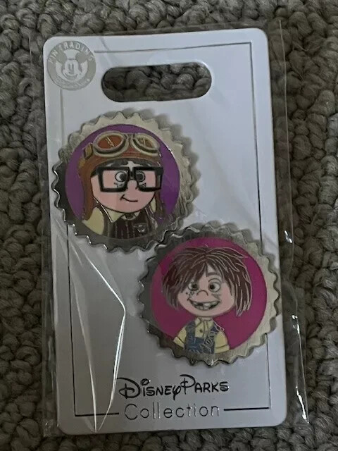 Up Carl and Ellie Bottle Cap Pins