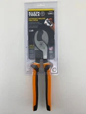 Klein Insulated (1000V) Cable Cutter, 9", See Description for Cutting Capacity