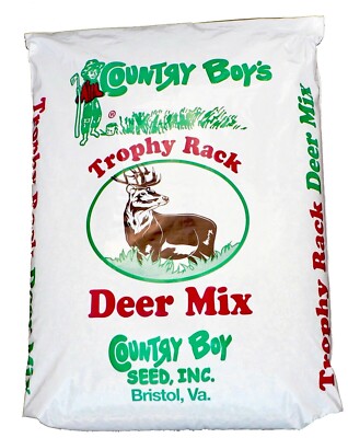 Deer Food Plot Seed |Trophy Rack Deer Mix | Winter Fall | 10 lbs 