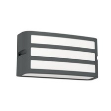Eglo 900811 Camarda E27 Lampada Da Parete/Soffitto Esterno Bianco Antracite IP54-image