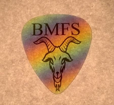 BILLY STRINGS Custom CLEAR RAINBOW Guitar Pick BLUEGRASS /Country 1.0 GAUGE 🪕🎸